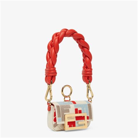 fendi baguette charm|fendi nano baguette charm magenta.